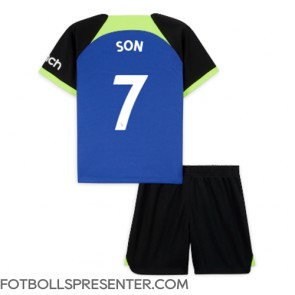 Tottenham Hotspur Son Heung-min #7 Bortatröja Barn 2022-23 Kortärmad (+ korta byxor)